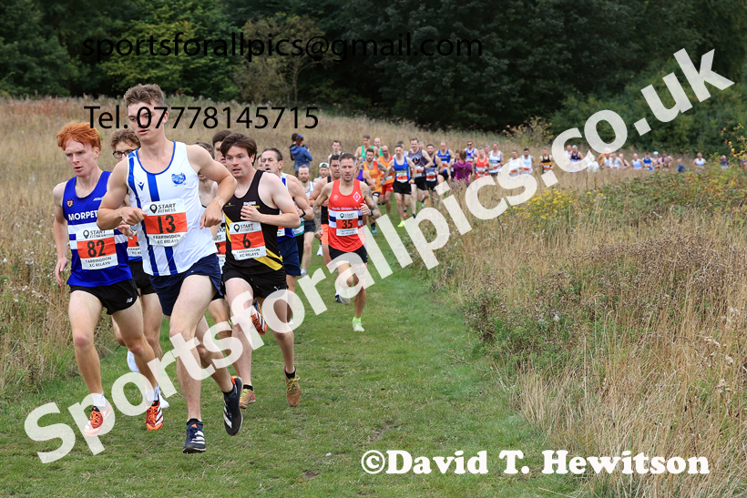 Senior Mens Relay, 2025 Farringdon Cross Country Relays, Sunderland. Photo: David T. Hewitson/Sports for All Pics